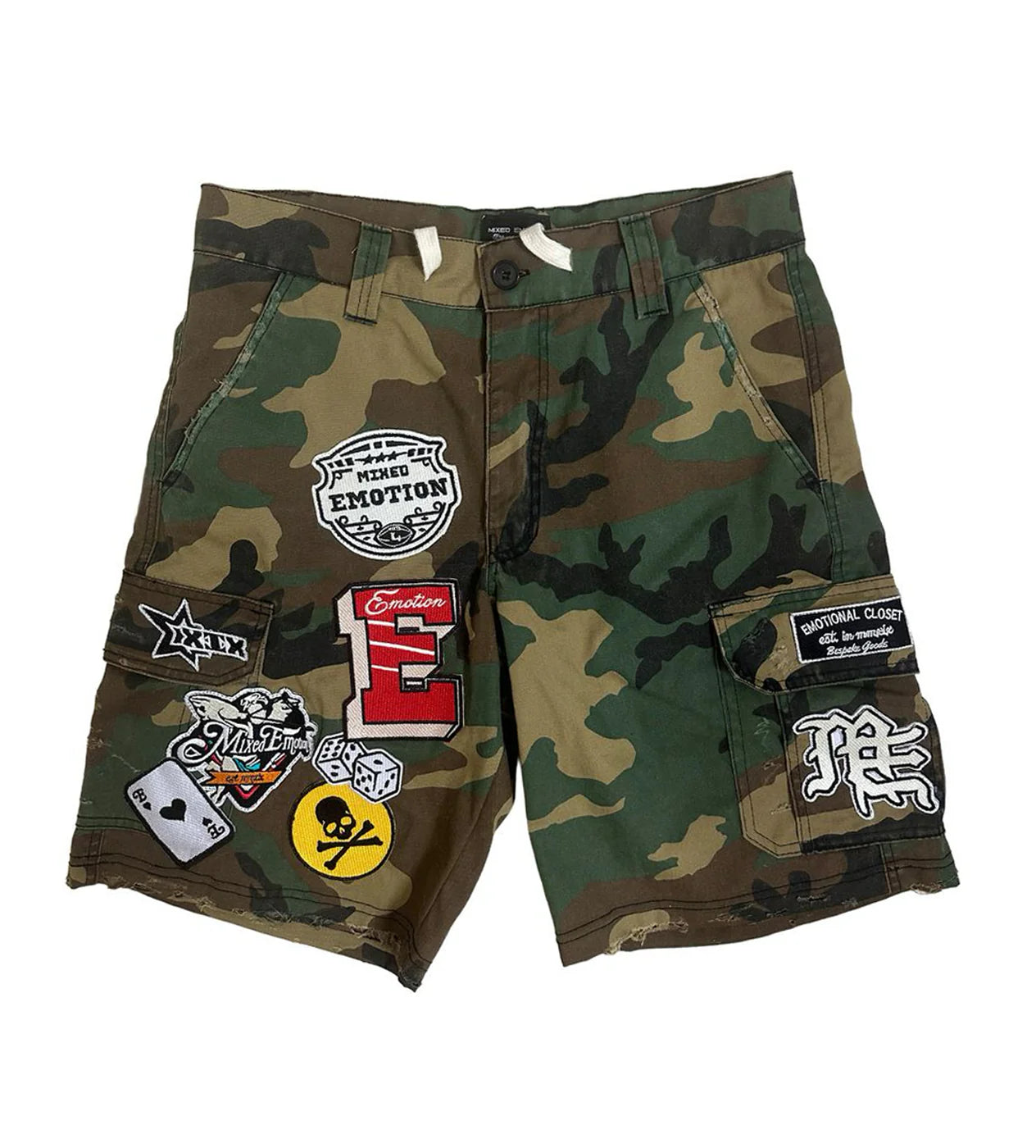 Mixed Emotion "Ace" Camo Shorts
