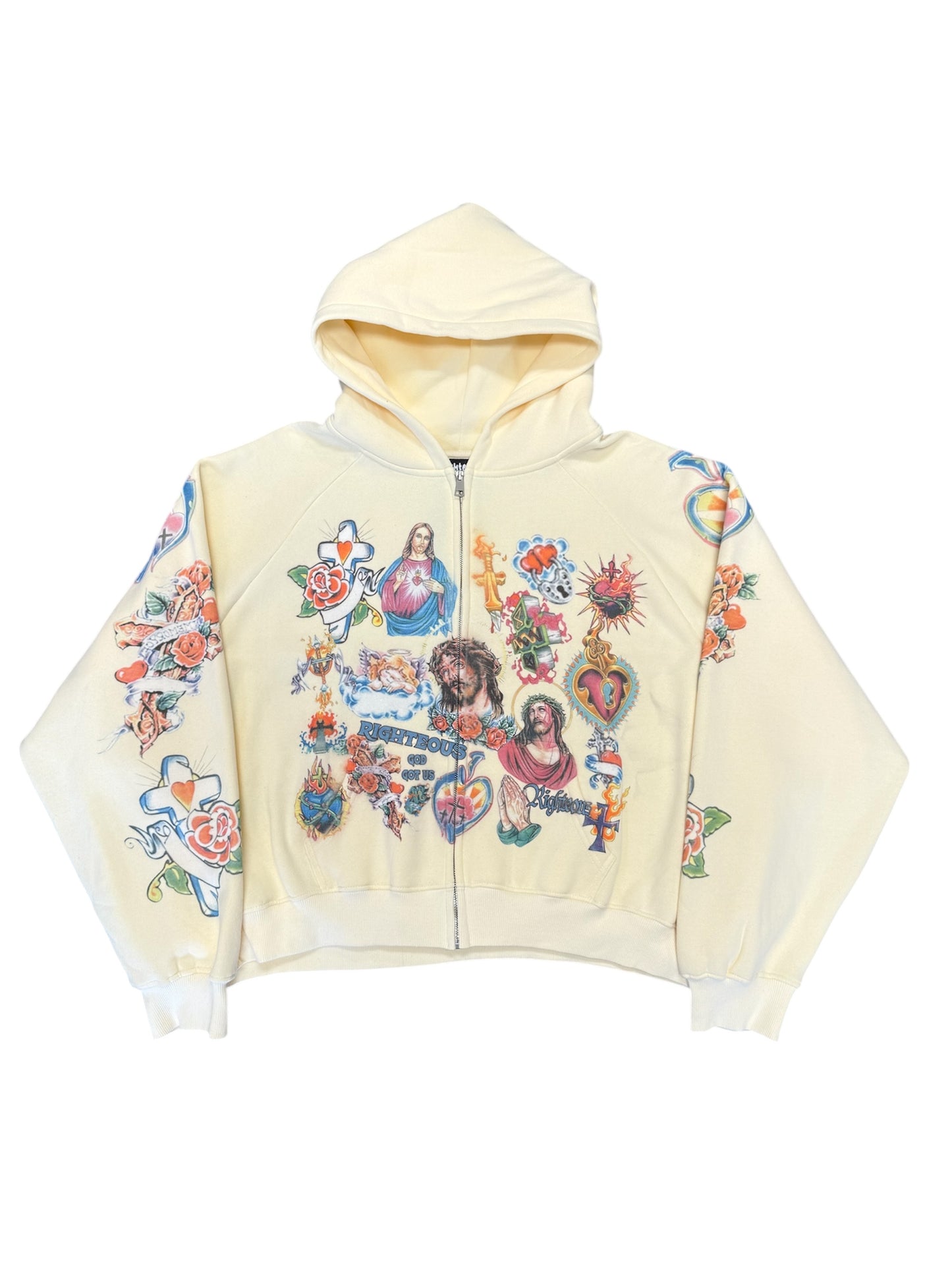 Righteous Zip Up (Cream)