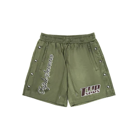 Triple Sevens Nylon Shorts Green