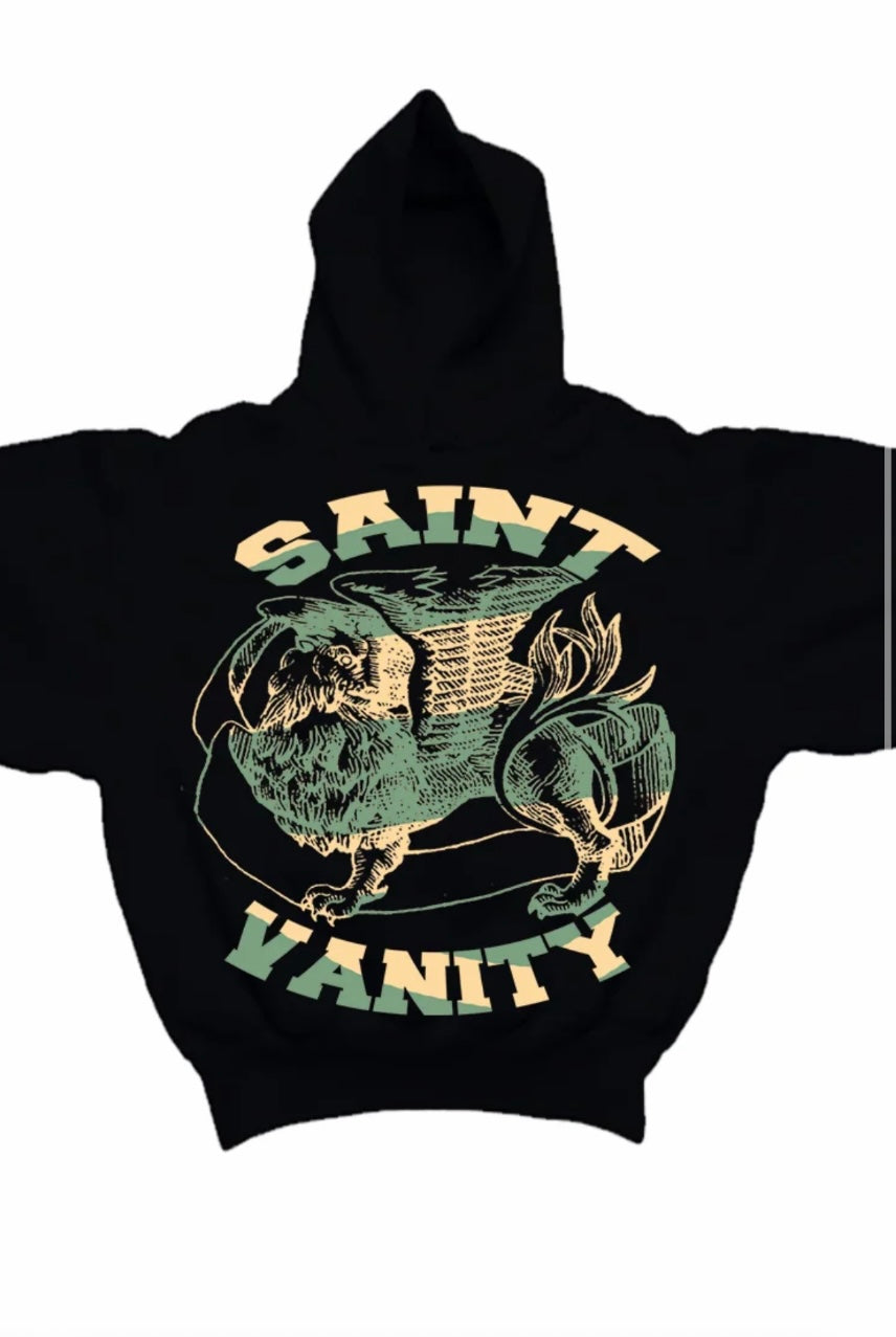 Saint Vanity Green/Cream Hoodie