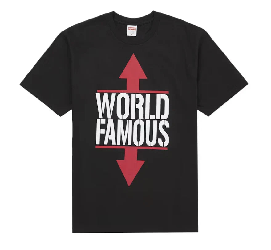 Supreme World Famous Tee (Black)
