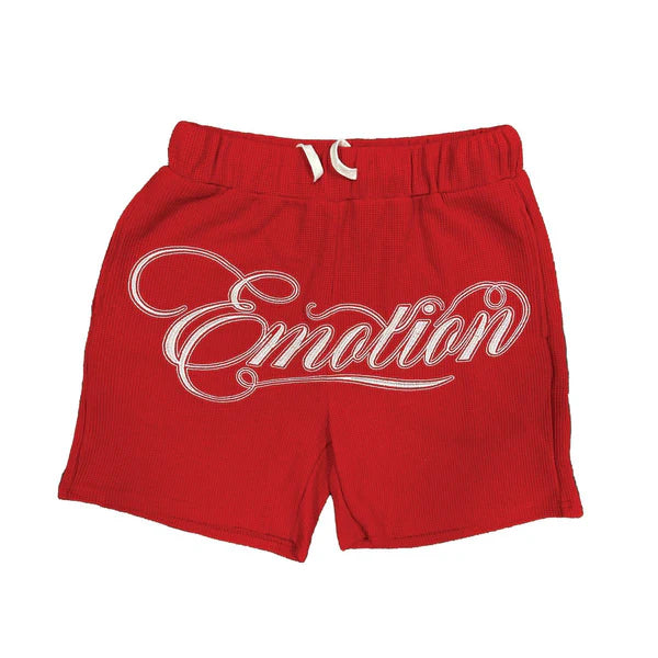 Mixed Emotion Signature Shorts (Red)