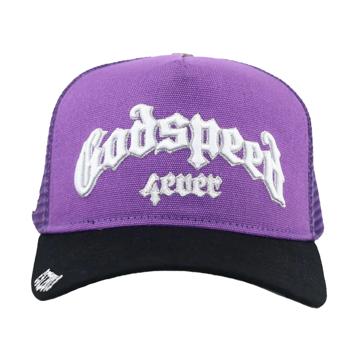 Godspeed Forever Trucker Hat (Purple)