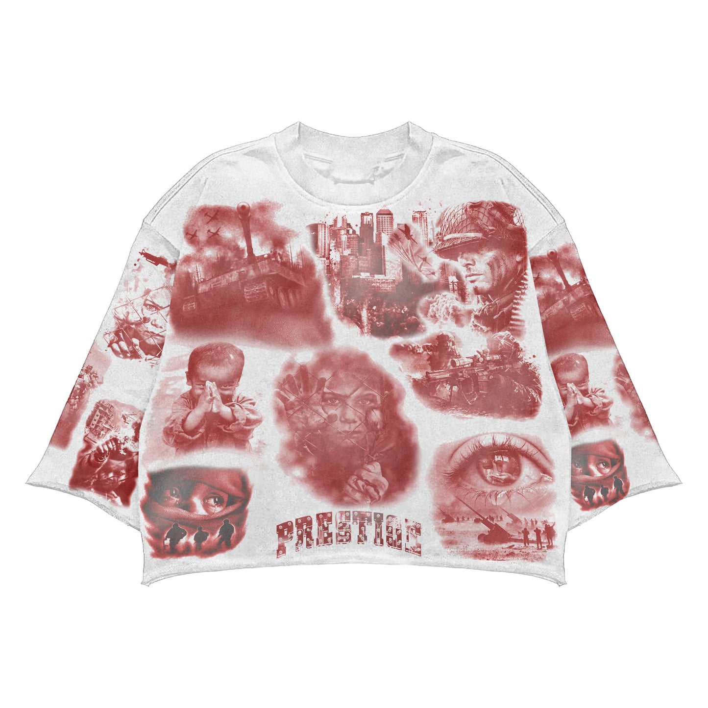 Prestige "Glory Thru Pain" Cropped Tee