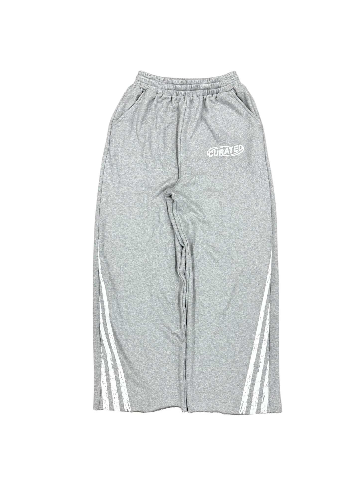 Curated Baggy Sweatpant Grey White