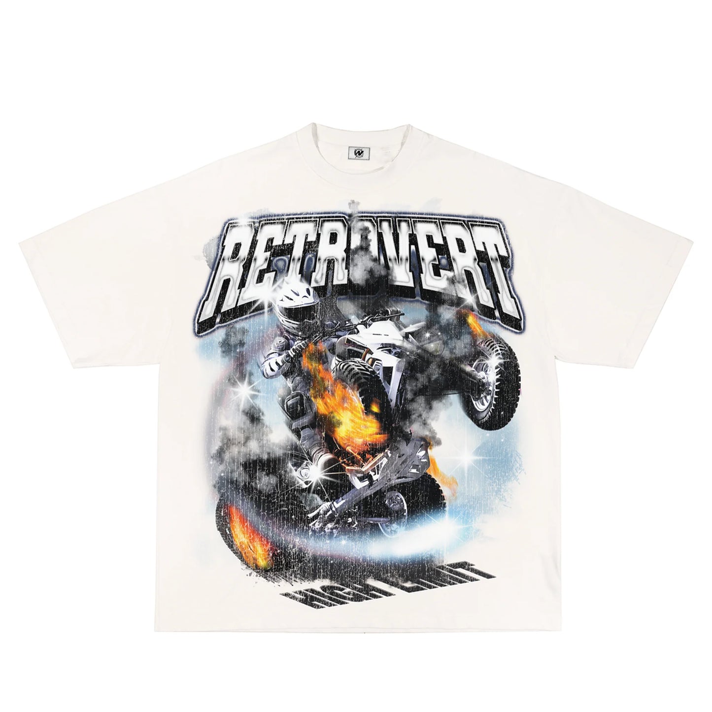 Retrovert ATV Tee (White)