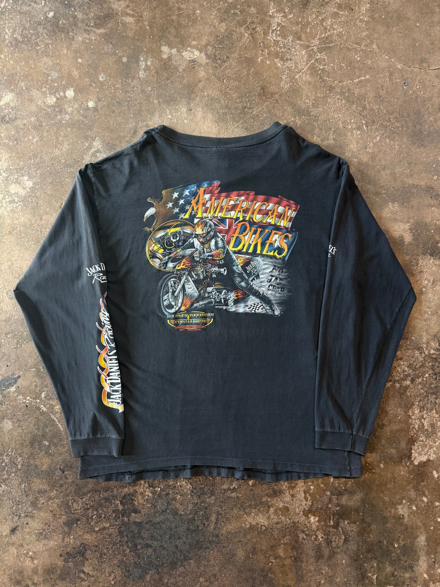 1999 Jack Daniel’s Harley Racing L/S Tee