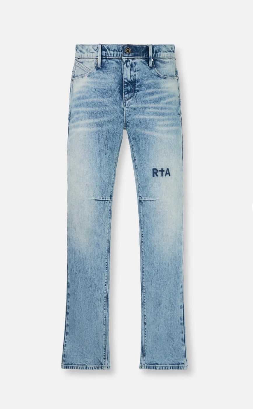 RTA Denis Distressed Vintage Light Blue Jeans