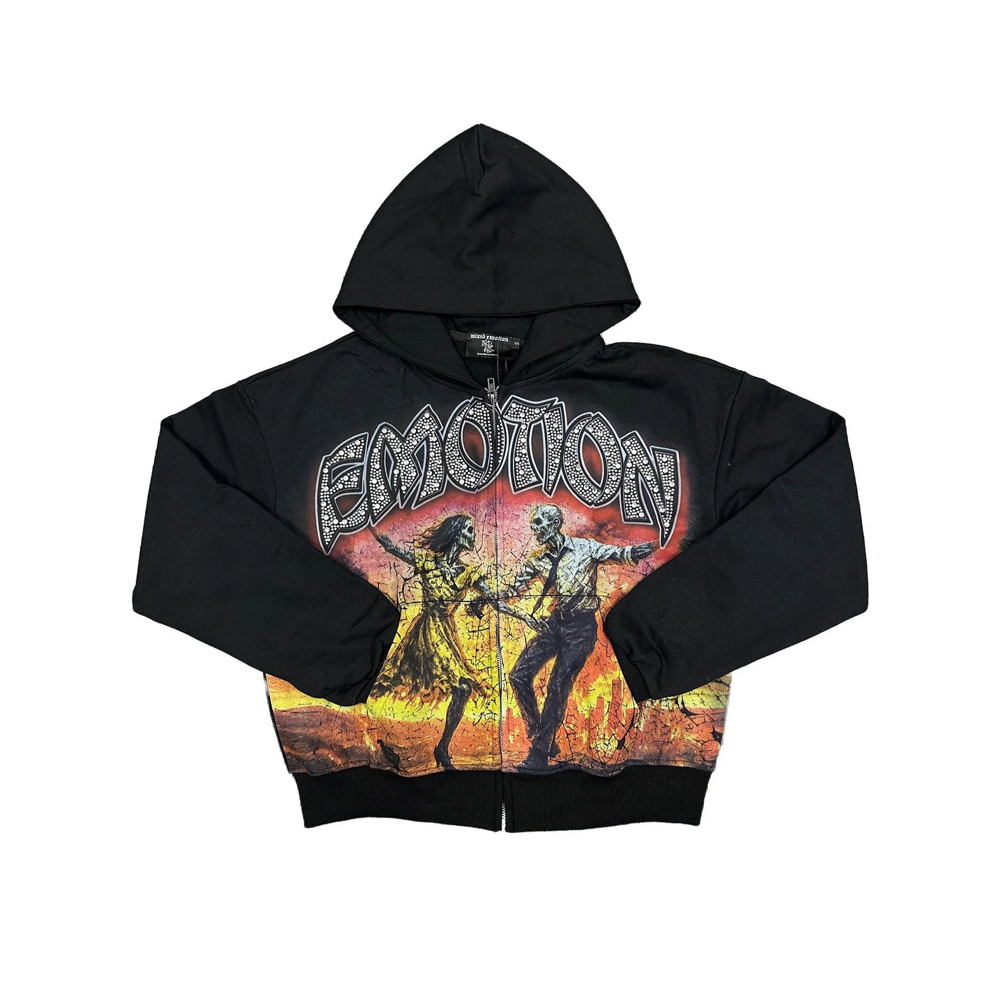 Mixed Emotion "Last Dance" Rhinestone Hoodie