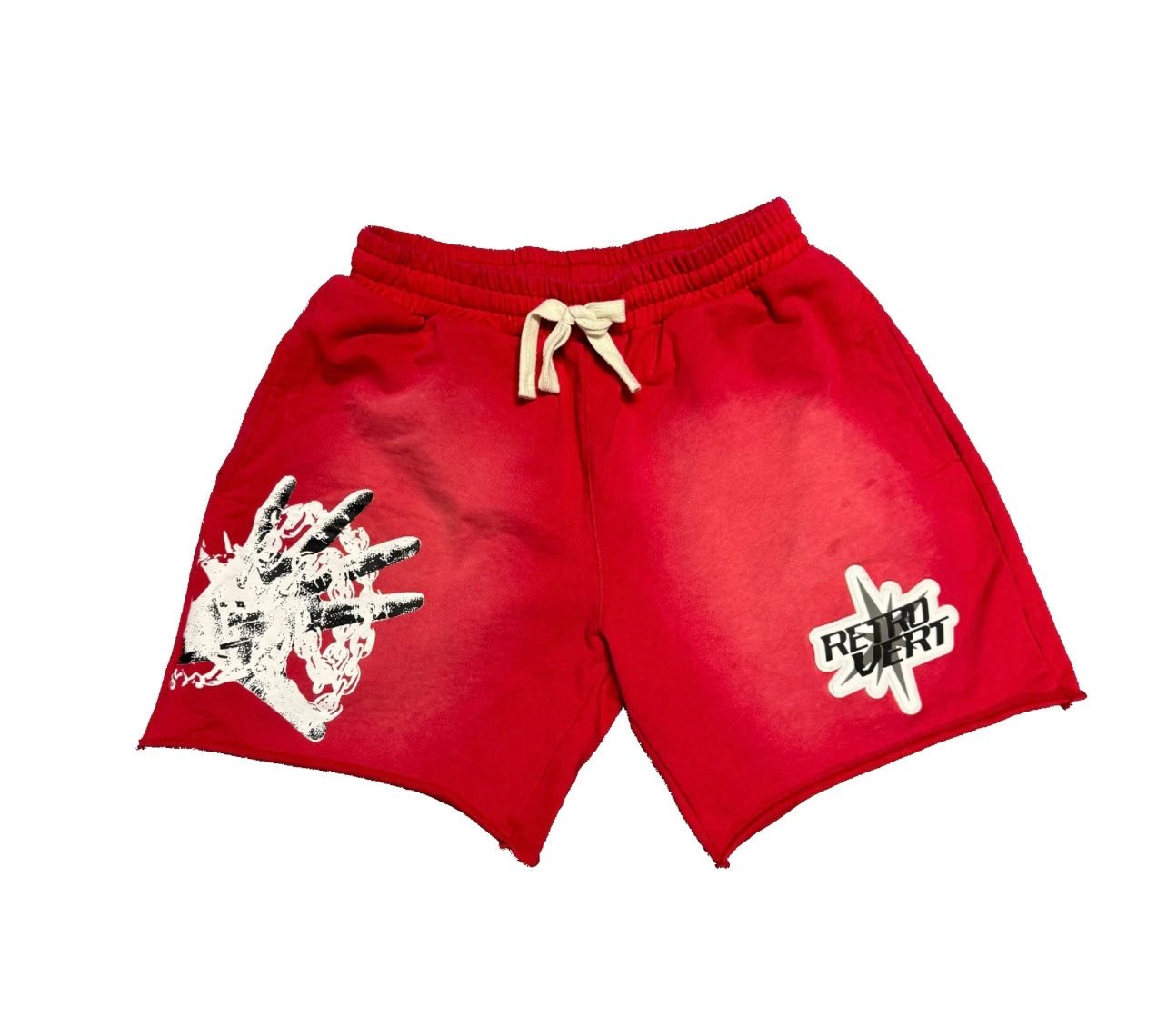 Retrovert Sweatshorts Red