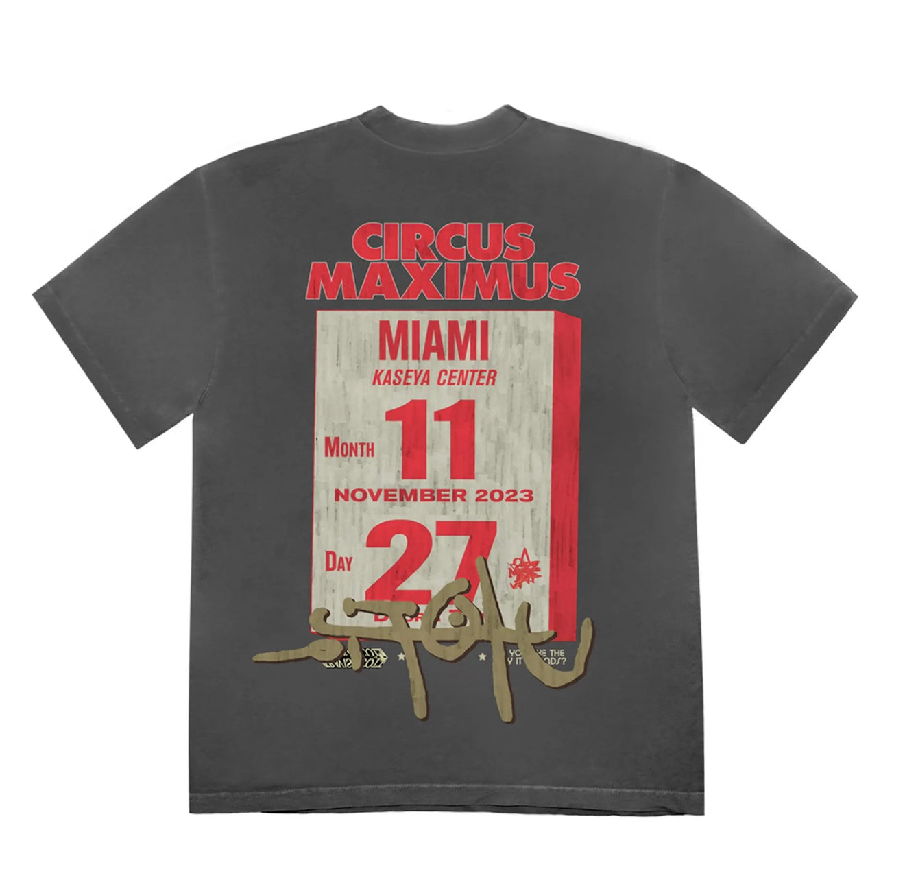 Travis Scott Circus Maximus Tee