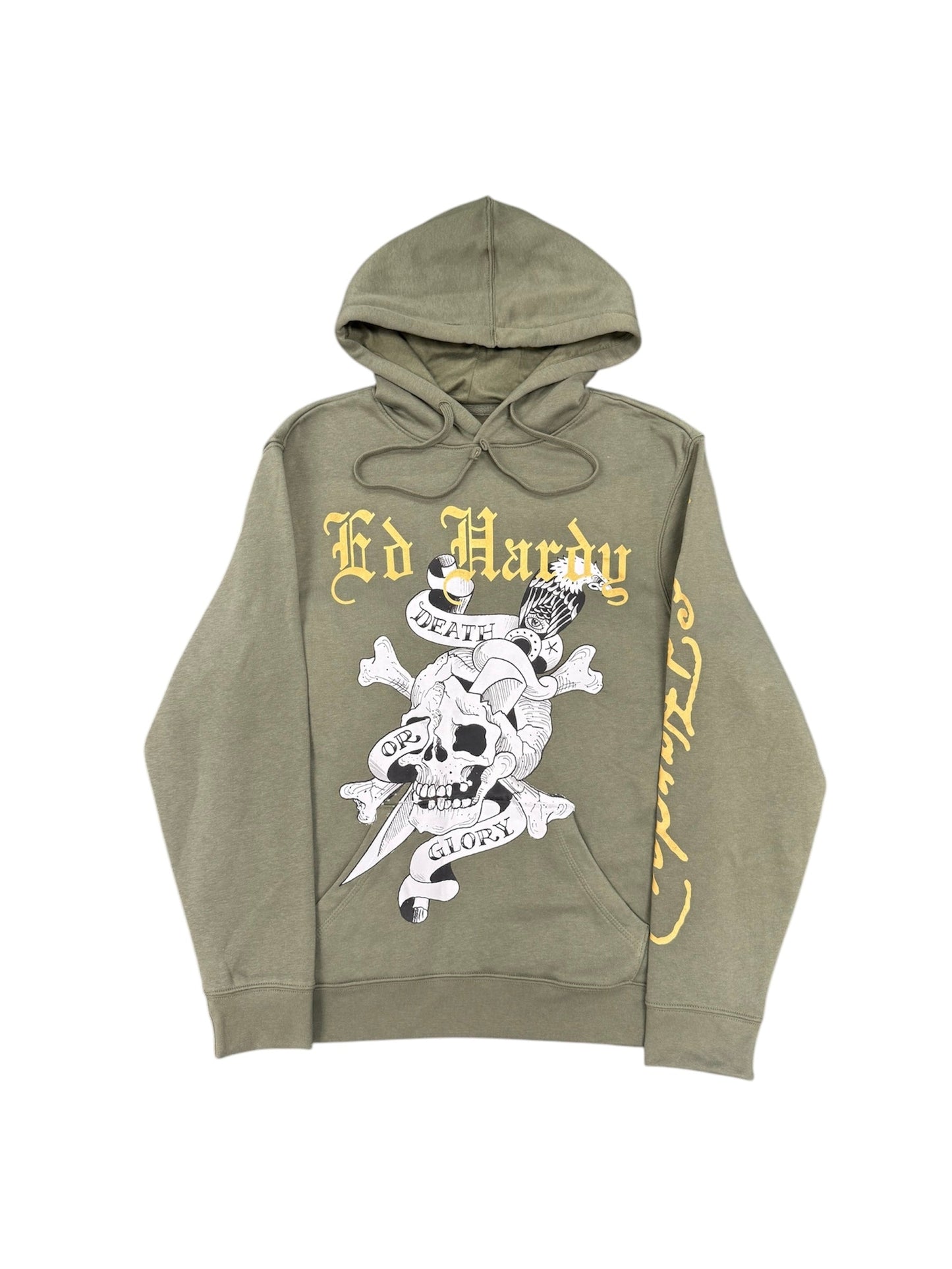 Ed Hardy Hoodie Green