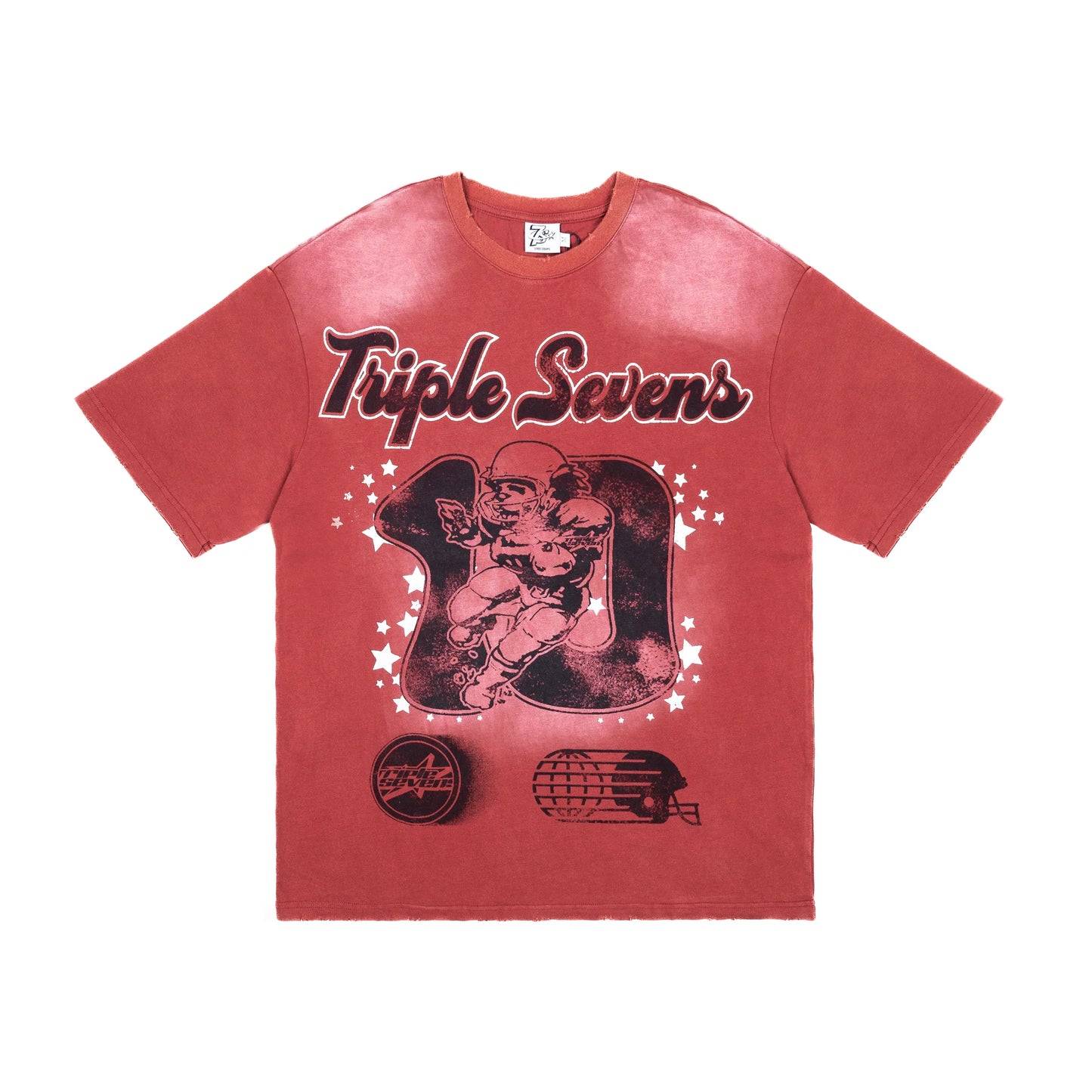 Triple Sevens All Star Football Tee (Red)