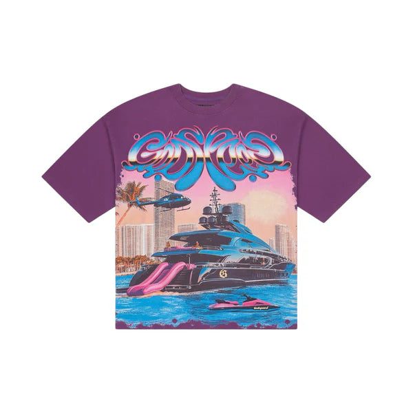 Godspeed Memento Vivere Tee (Washed Purple)