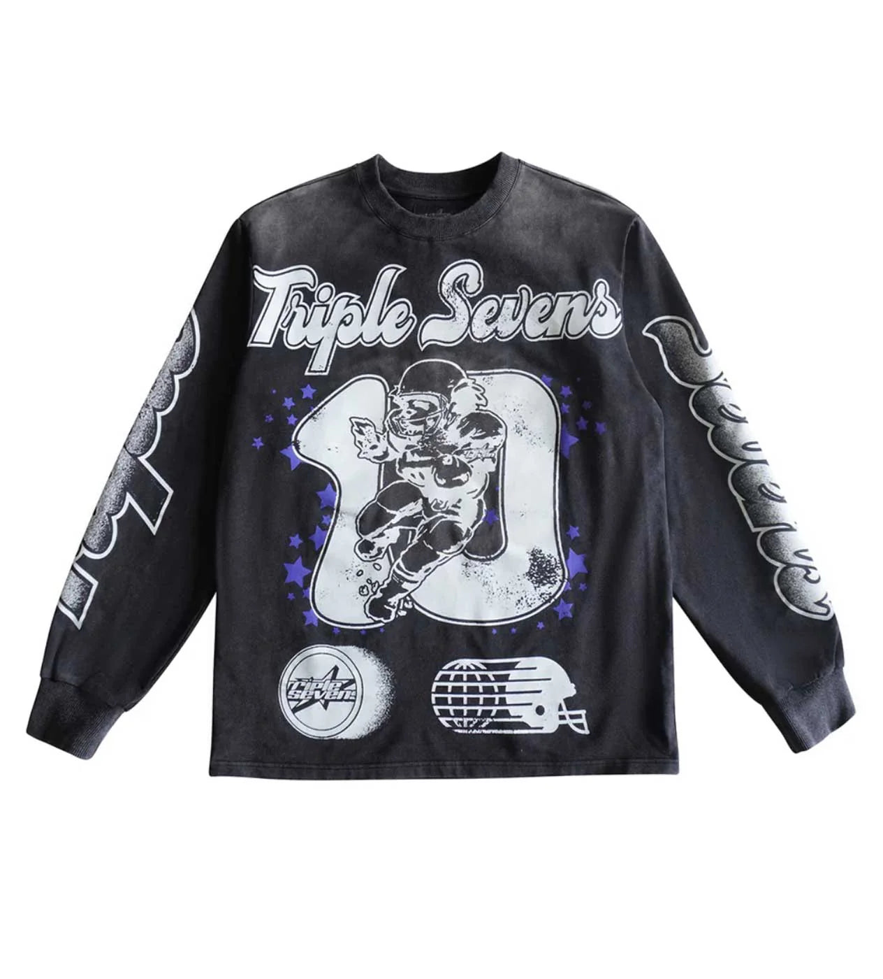 Triple Sevens All Star Long Sleeve Tee (Black)