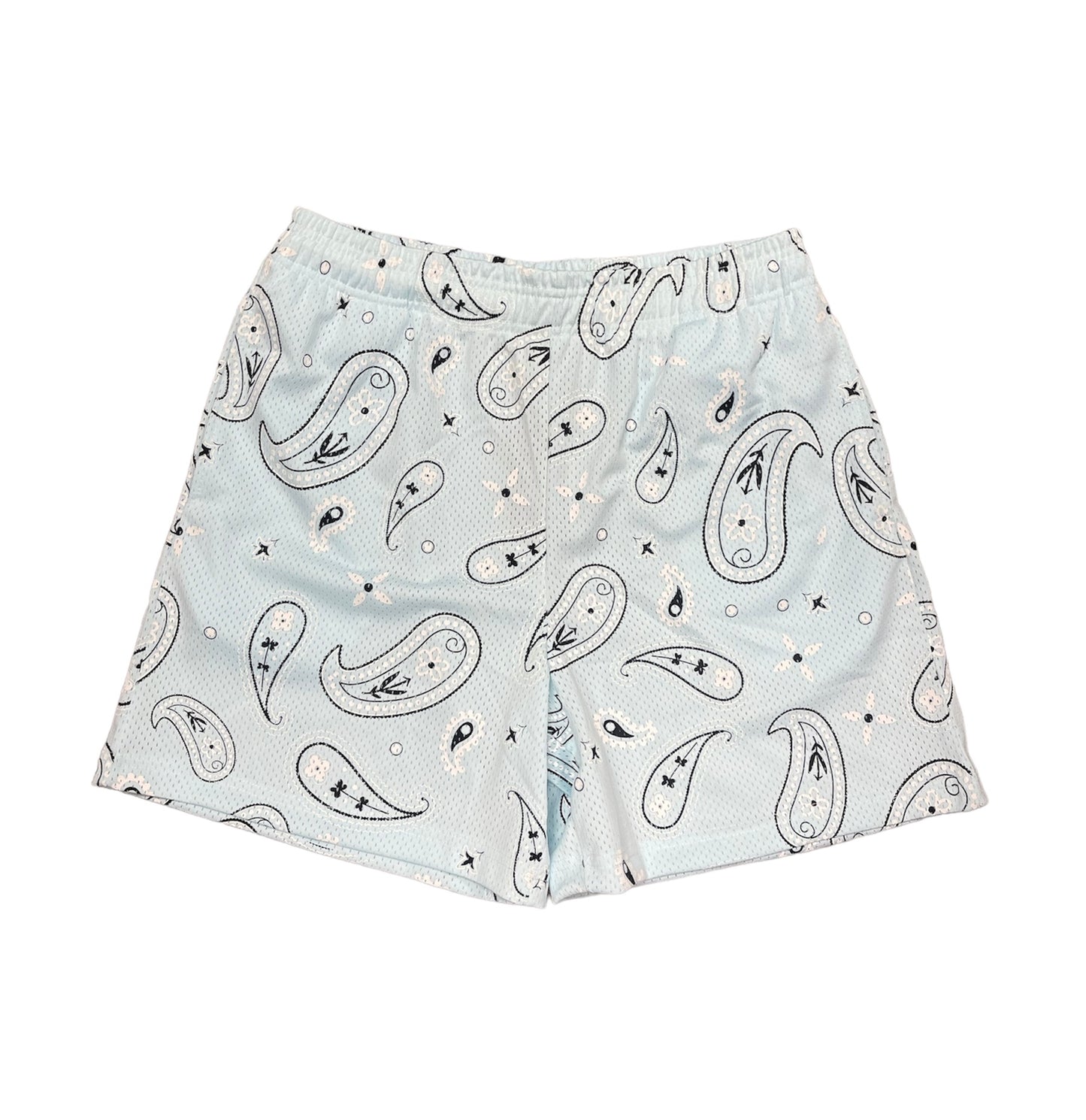 Bravest Studio Short Sky Blue Paisley