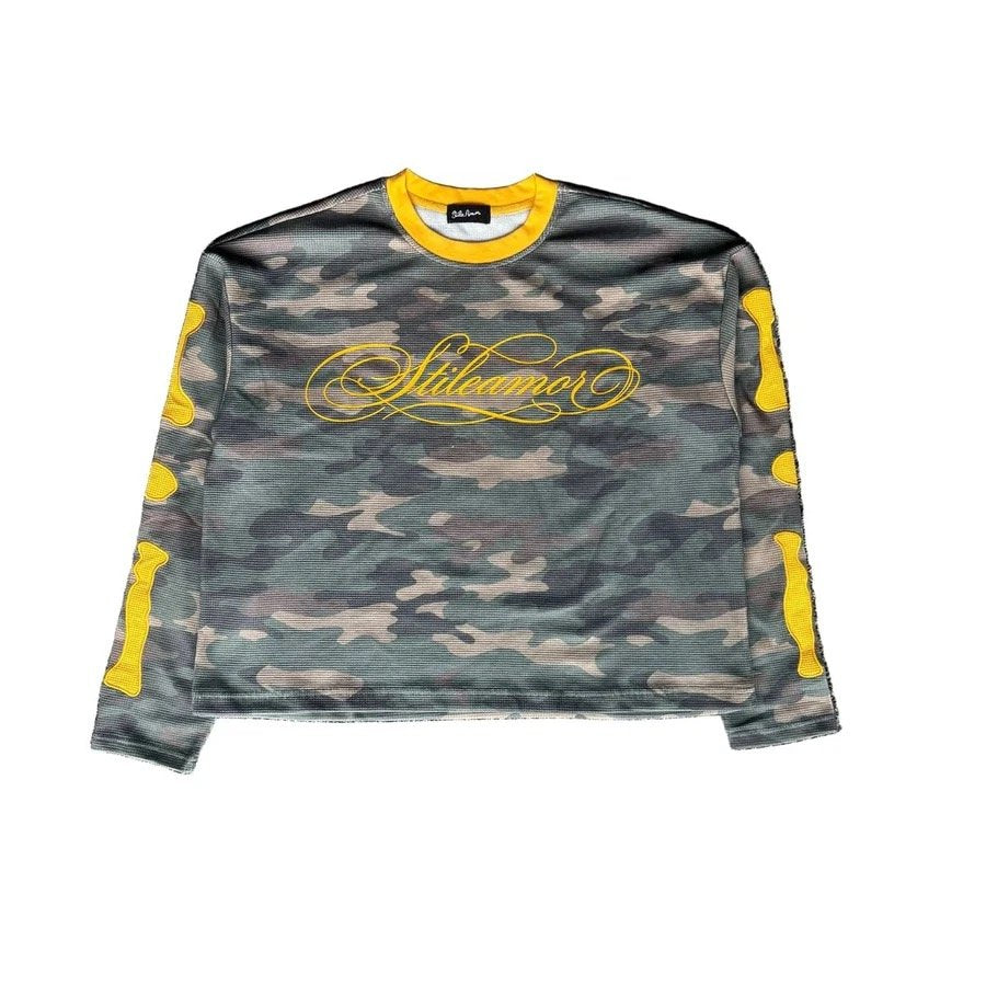 Stile Amor Camo Bone Long Sleeve
