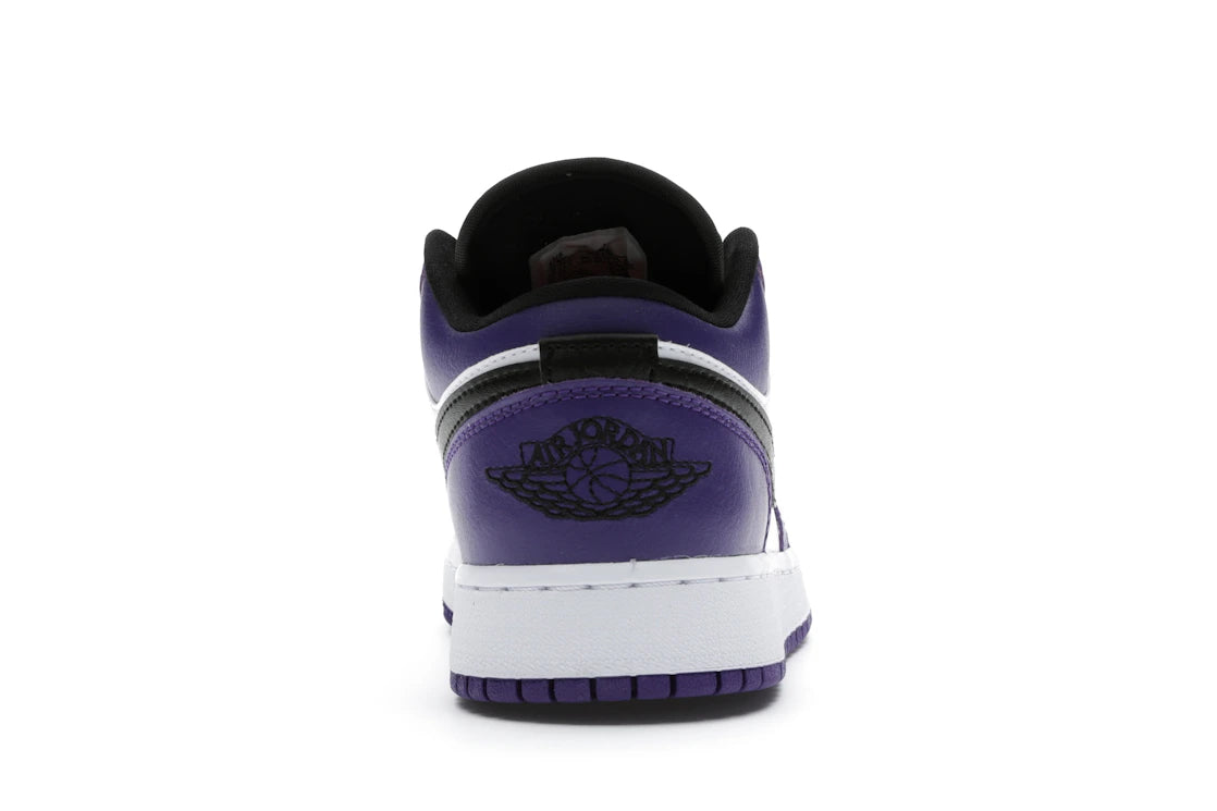 Jordan 1 Low Court Purple White (GS)