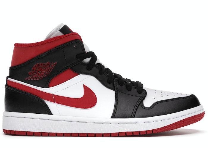 Jordan 1 Mid Gym Red Black White