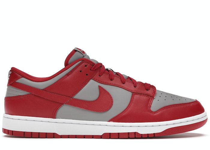 Nike Dunk Low Retro Medium Grey Varsity Red UNLV (2021)