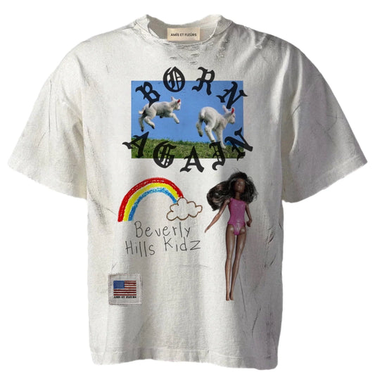 Amis Et Fleurs "Beverly Hills Kid" Tee