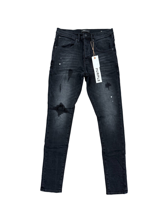 Purple Brand Black Repair Jeans