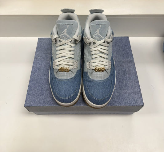 Jordan 4 Denim Worn Blue Pre-owned Size 12W