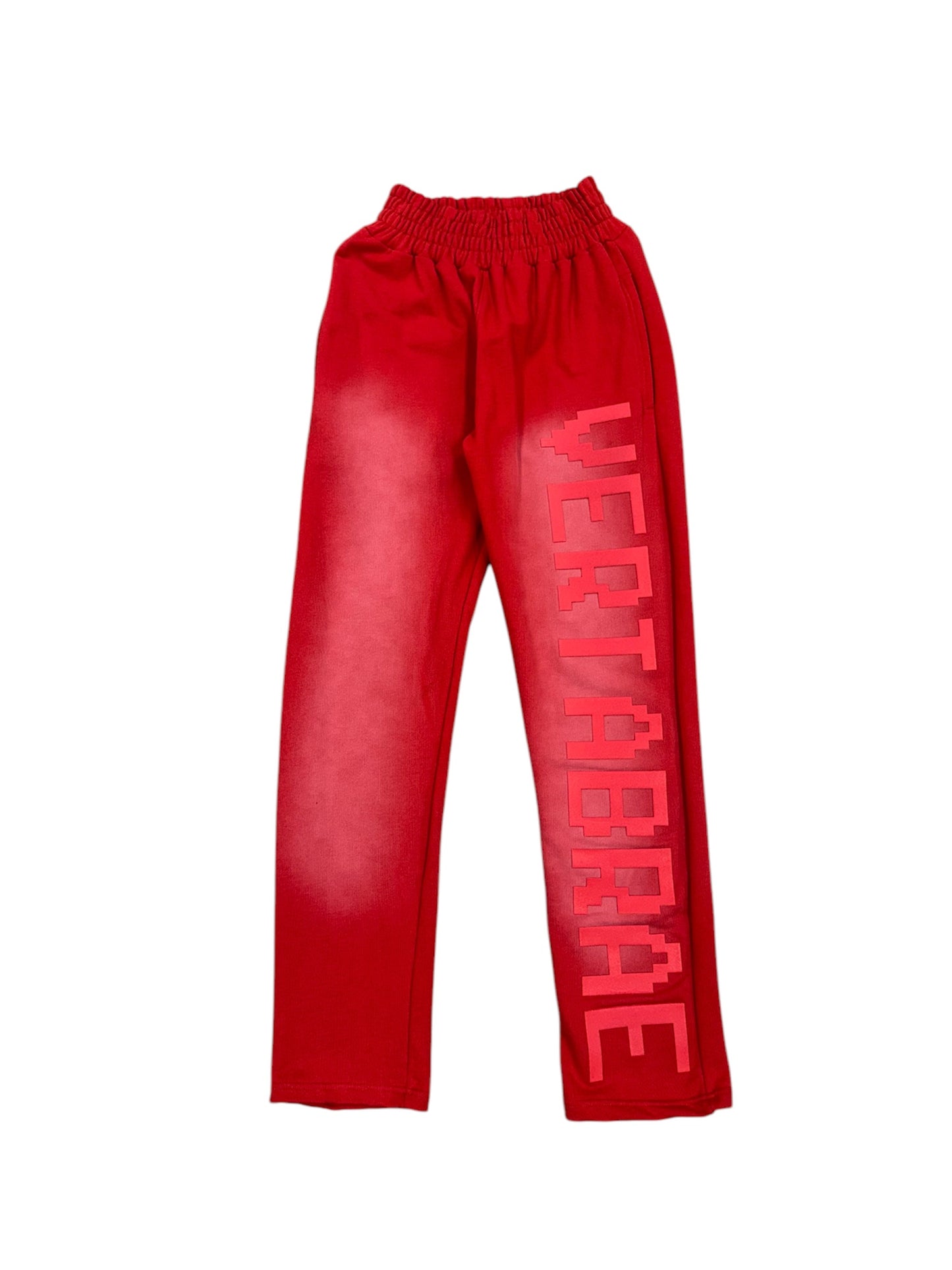 VERTABRAE RED/RED Sweatpants