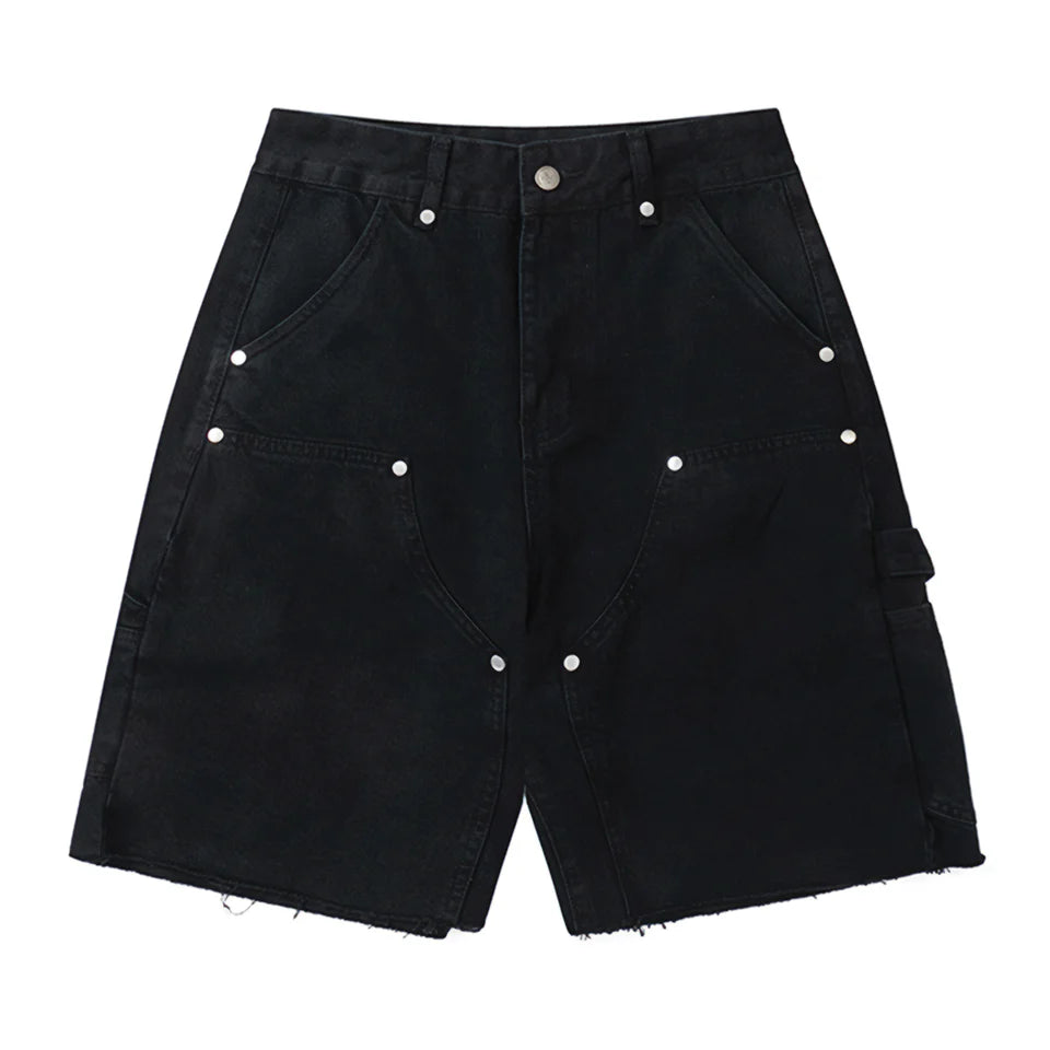 Attere Foundry Double Knee Shorts (Black)