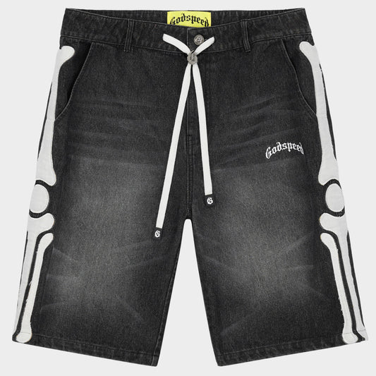 Godspeed Femur Denim Shorts (Black)
