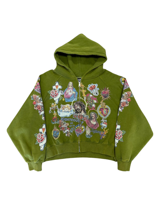Righteous Zip Up (Green)