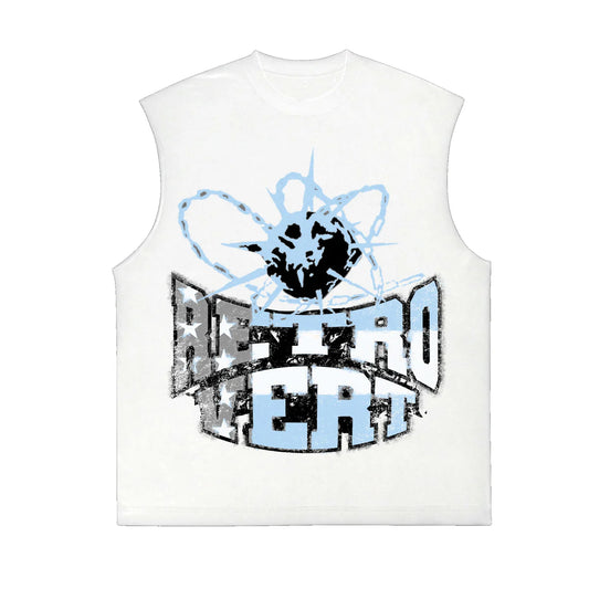 Retrovert Destruction Spike Cutoff Tee