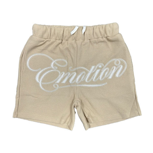 Mixed Emotion Signature Shorts (Cream)
