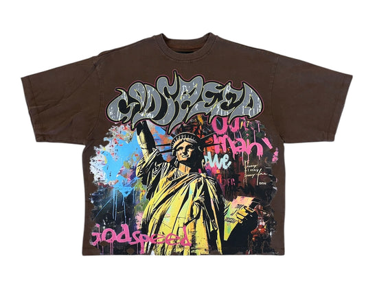 Godspeed Vandal Tee (Brown)