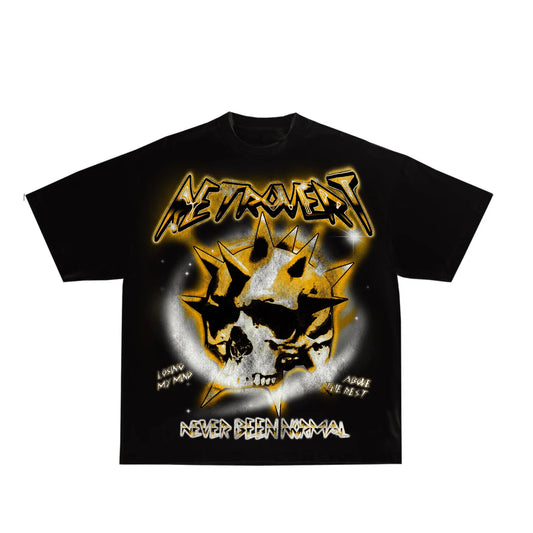 Retrovert Yellow Skull Tee