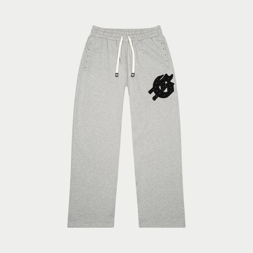 Godspeed Symmetric Studded Sweatpants (Grey)