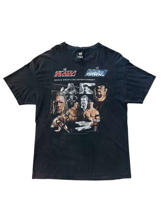 2002 WWE Raw / SmackDown Tee