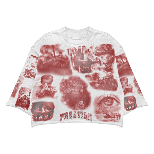 Prestige "Glory Thru Pain" Cropped Tee
