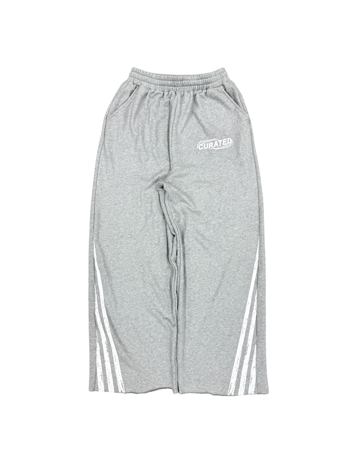 Curated Baggy Sweatpant Grey White