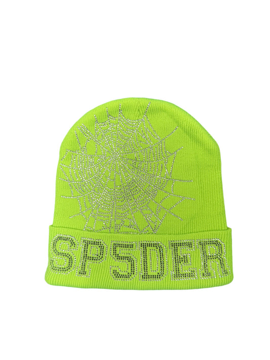 Sp5der Volt Green Beanie