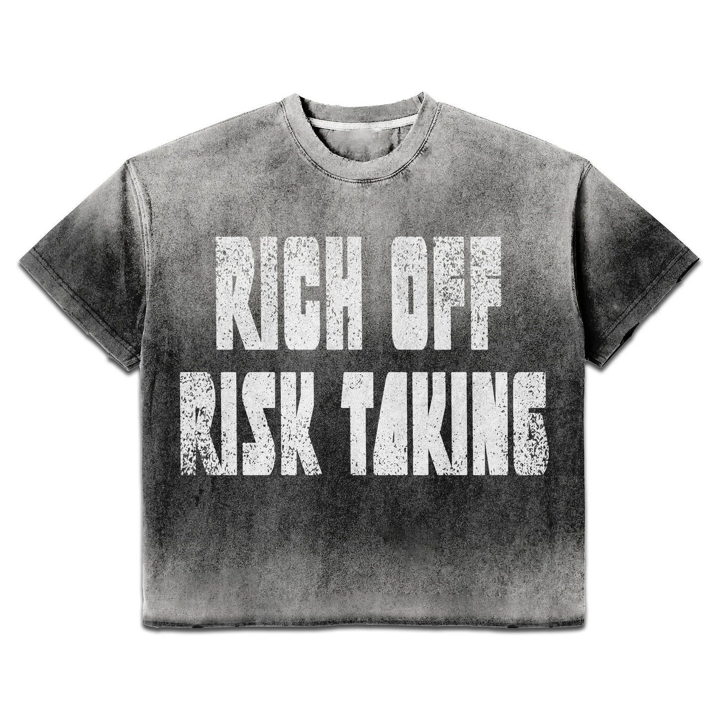 Prestige Rich Off Risk Taking Tee (Black)