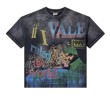 Vale Forever Da Ruler Tee (Washed Black)