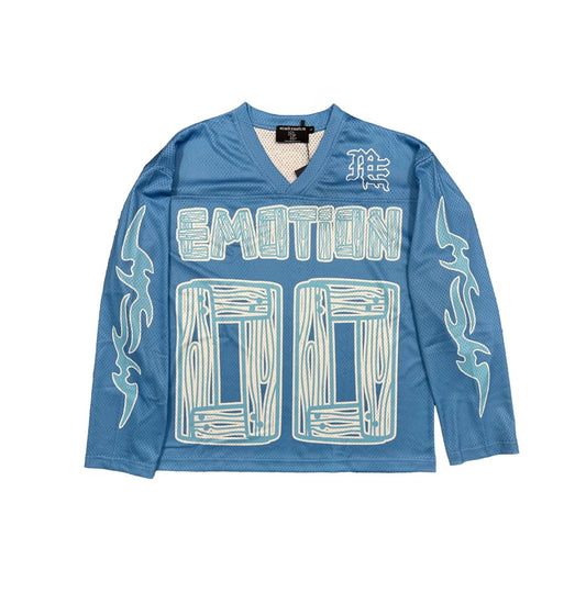 MIXED EMOTIONS - LIGHTING LONG SLEEVE BLUE JERSEY