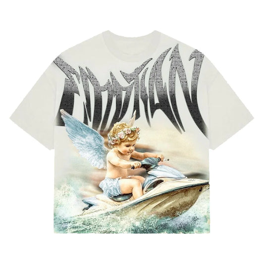 Mixed Emotion "Jetski" Rhinestone Tee