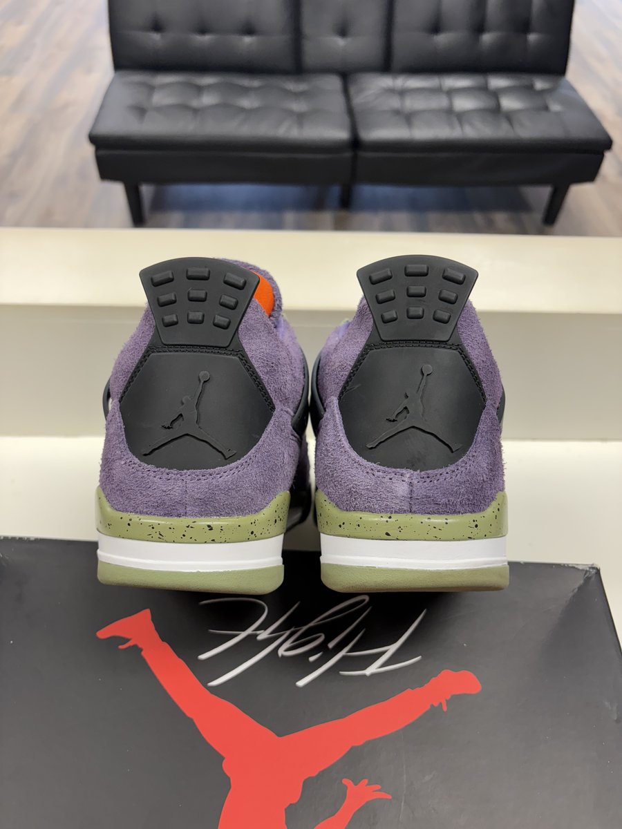 Jordan 4 Canyon Purple Pre-owned Size 12.5W