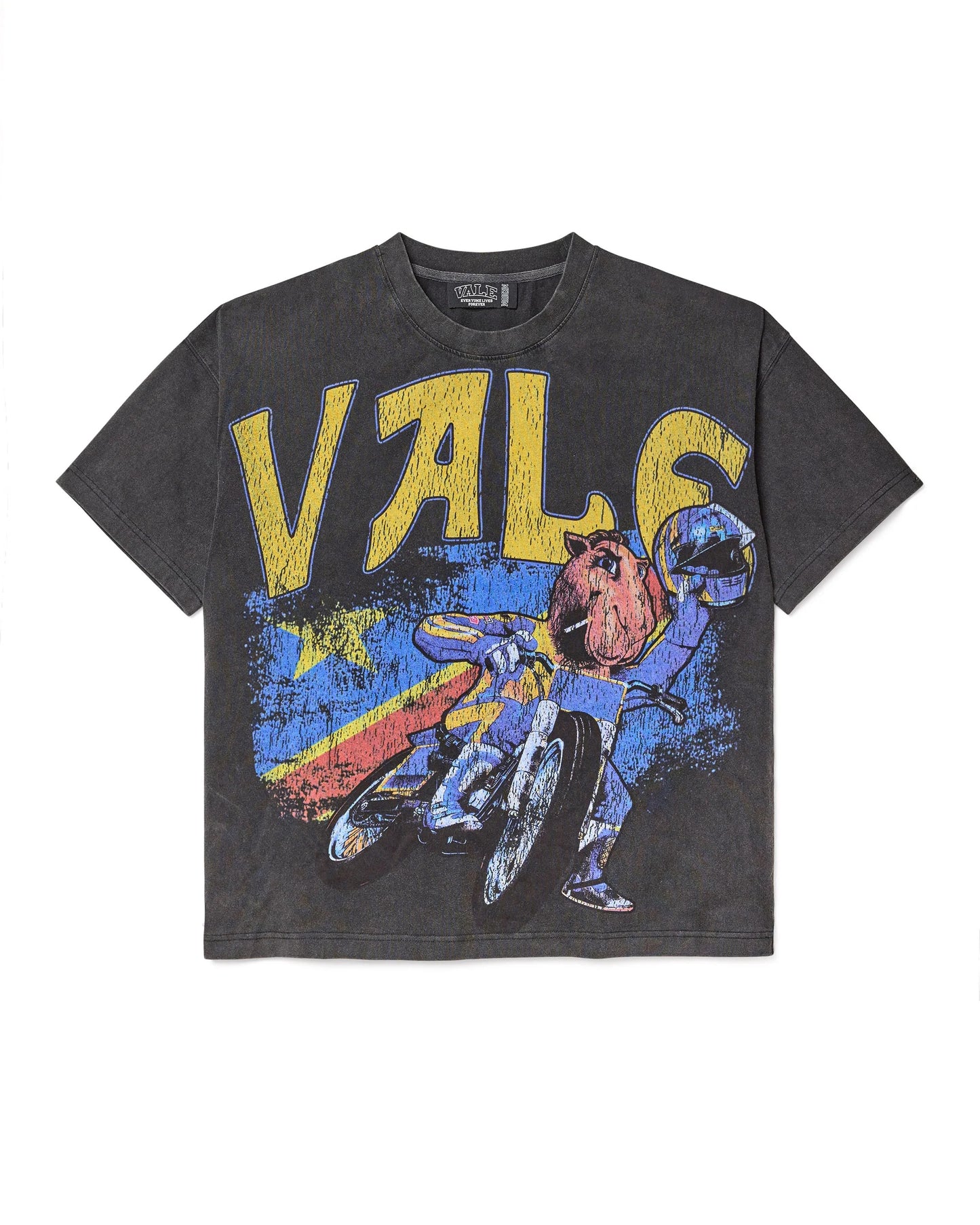 VALE BLACK CAMEL MOTORCROSS TEE