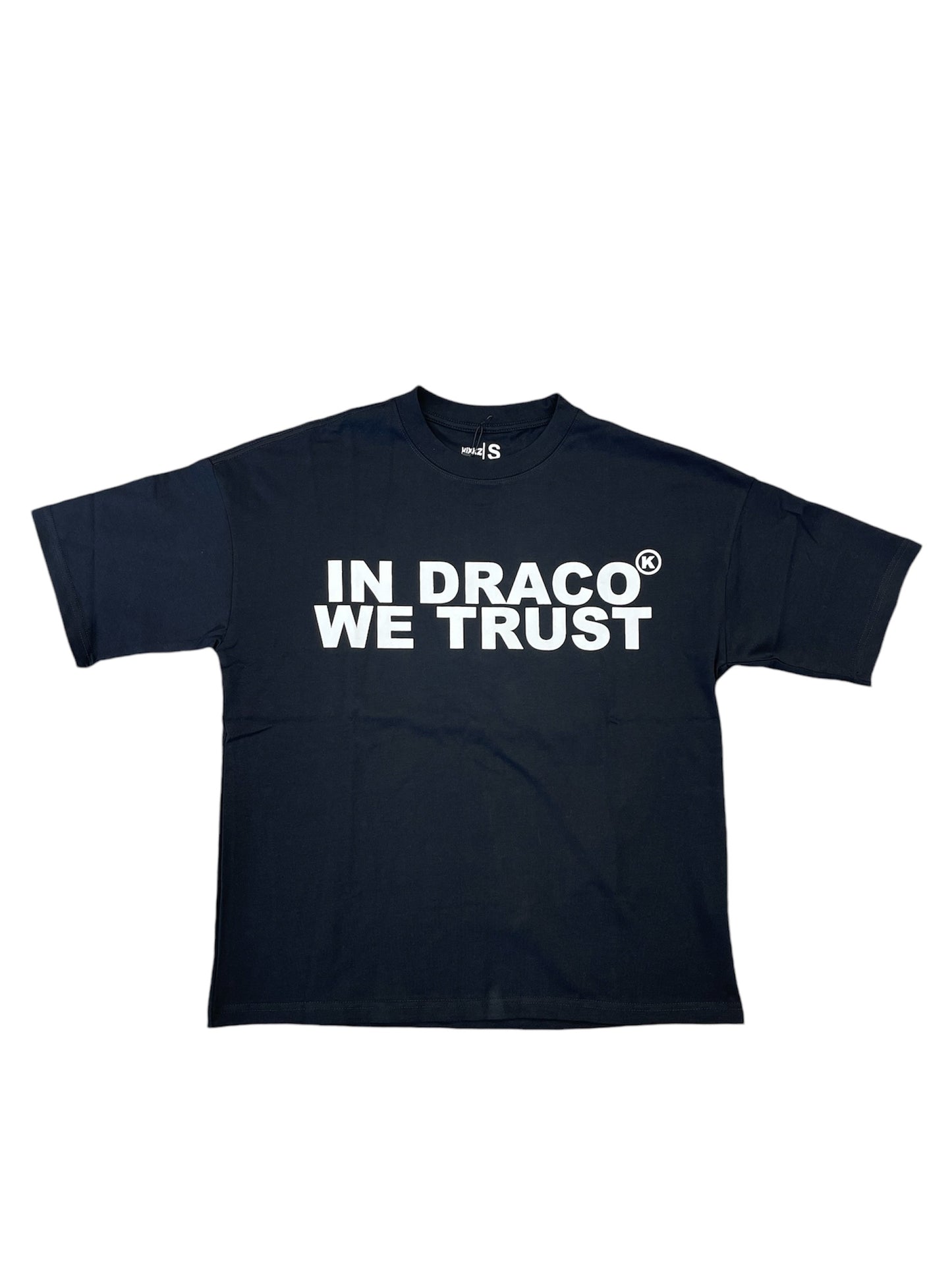 In Draco We Trust Black/White Tee