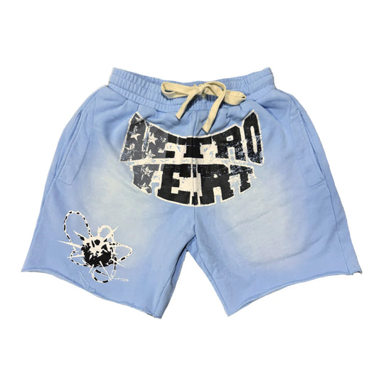 Retrovert Chain Shorts (Blue)