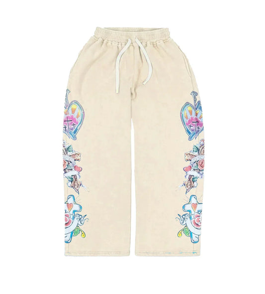 Righteous Sweatpants (Cream)