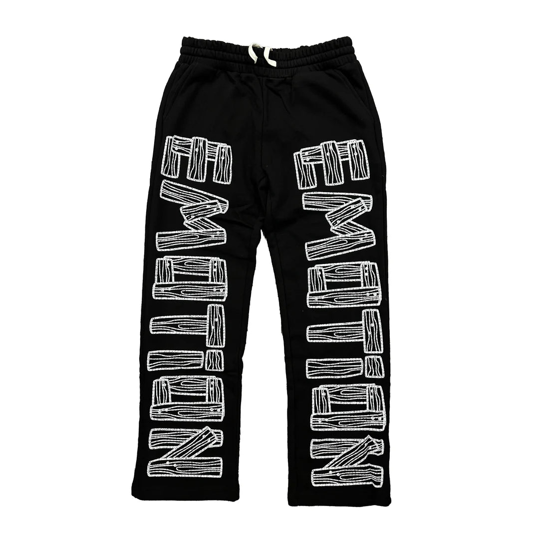 Mixed Emotion Artist Sweatpants Black